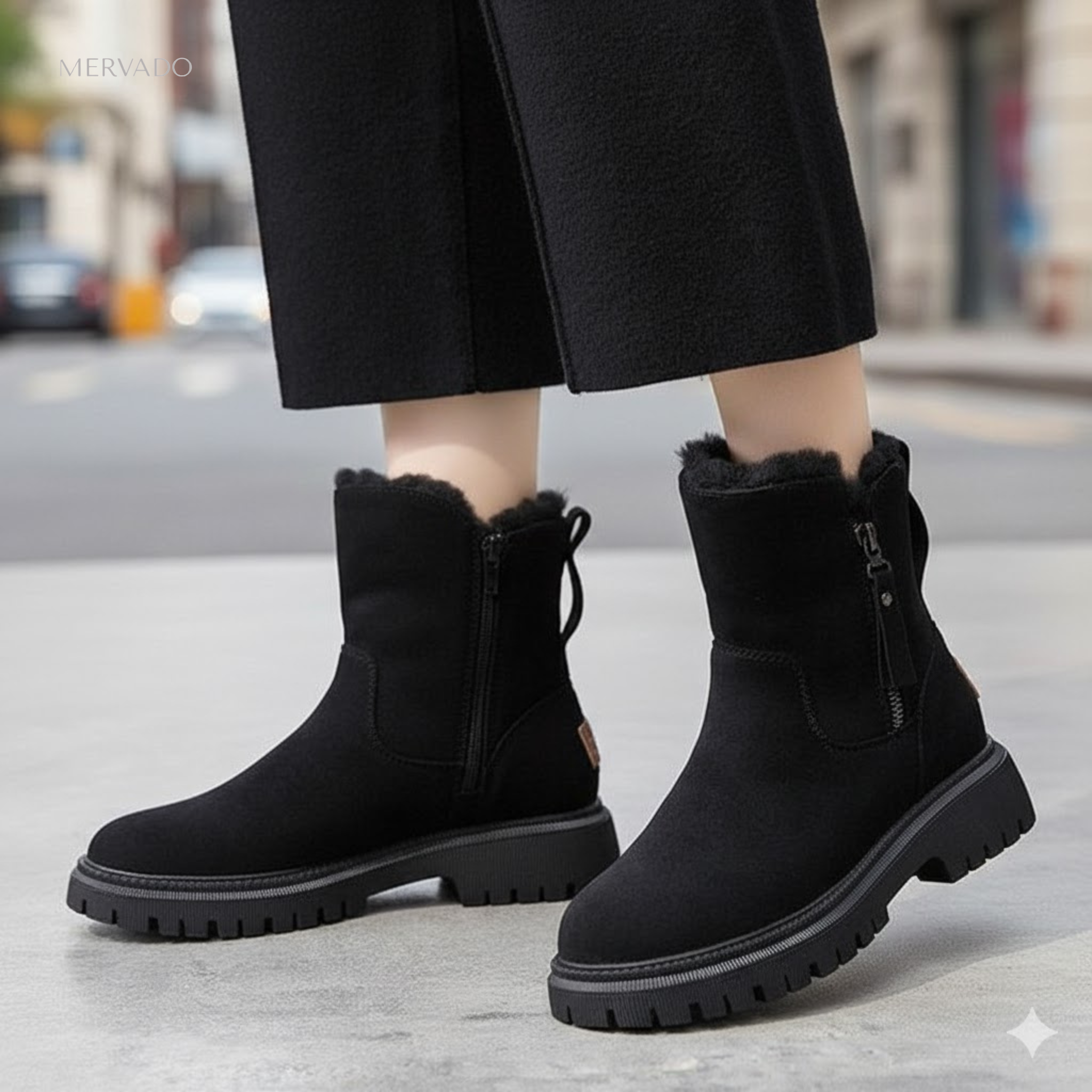 Comfortabele winterlaarzen voor dames - warm, antislip en stijlvol