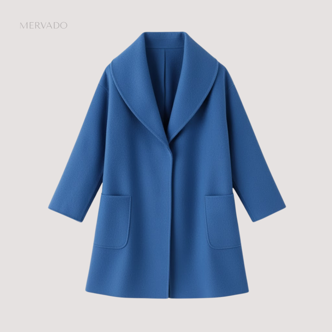 Trendy dames winterjas – Pluche polyester warmte met verfijnd design