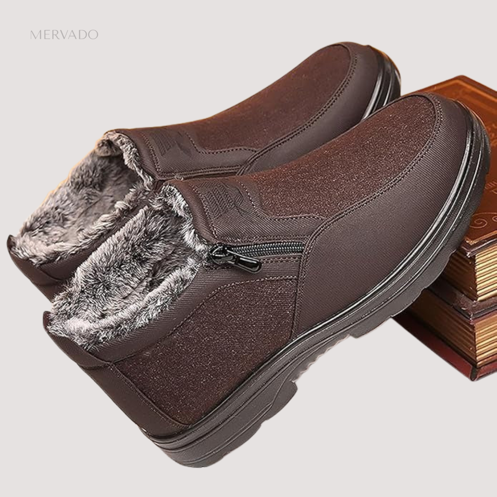 Heren instaplaarzen voor de winter – warm, duurzaam en gemakkelijk te dragen