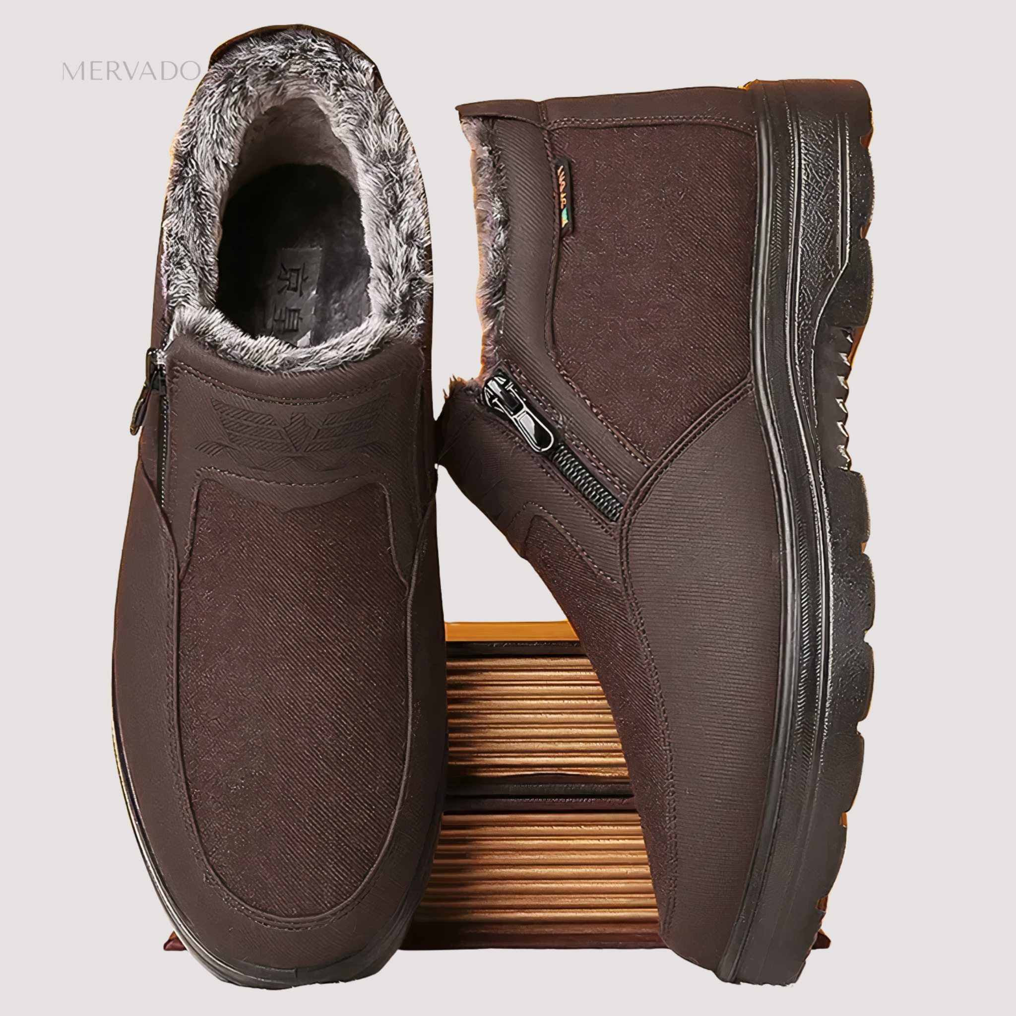 Heren instaplaarzen voor de winter – warm, duurzaam en gemakkelijk te dragen