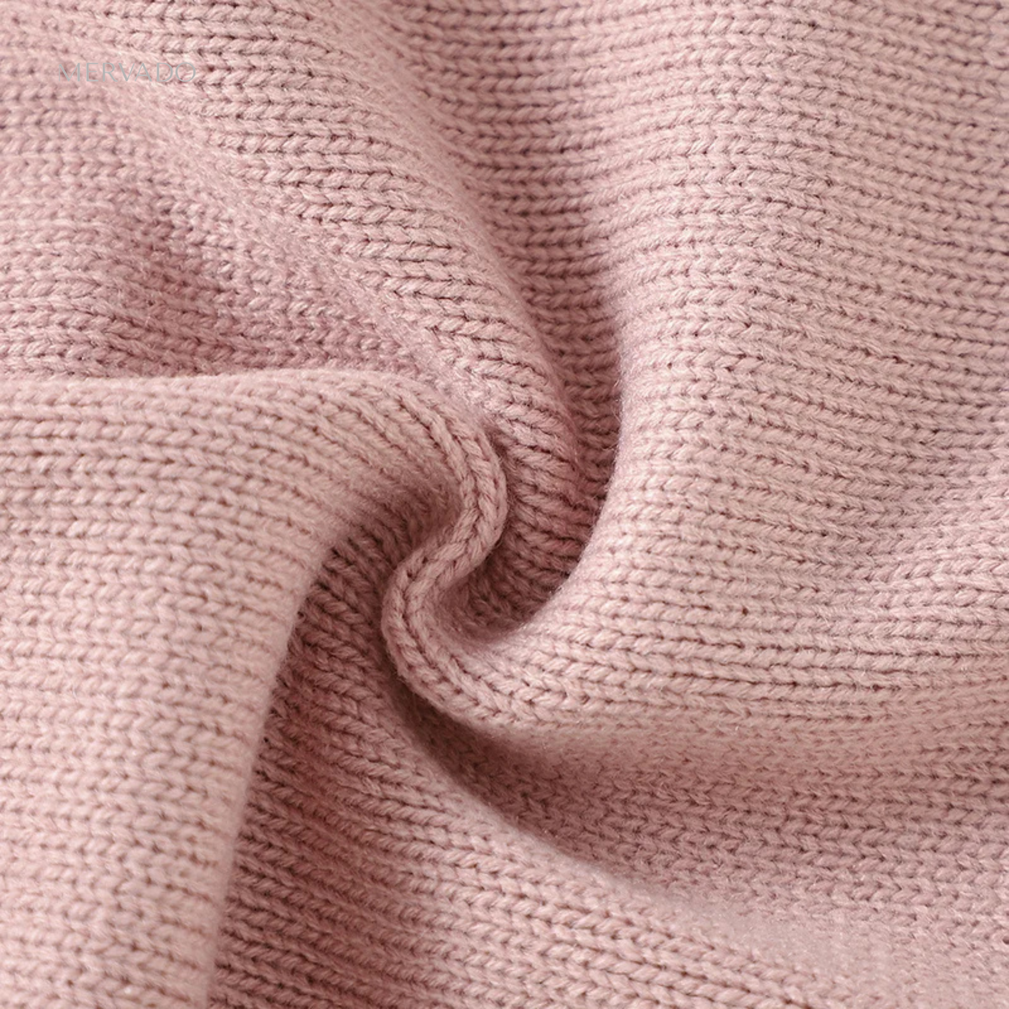 Schattige meisjestrui - Gezellige gebreide trui met geborduurde vogel